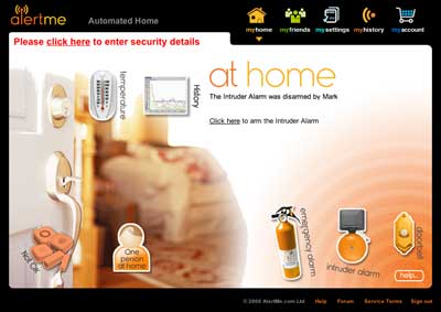 AlertMe Intelligent Home Security and Monitoring AlertMe Intelligent Home Security and Monitoring