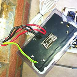 LightwaveRF Double Socket Back LightwaveRF Double Socket Rear
